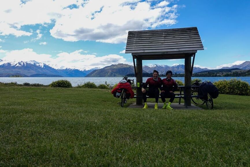 Nuova Zelanda in bicicletta, Wanaka Lake