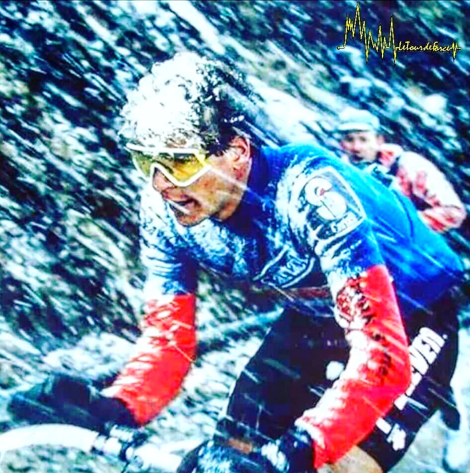 Andrew Hampsten, impresa ra la neve del Passo Gavia al Giro d'Itaia 1988
