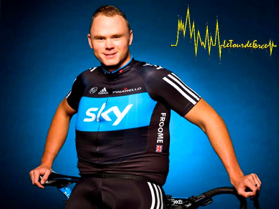 Chris Froome era obeso, fat FroomeChris Froome grasso, La Grand Bourle