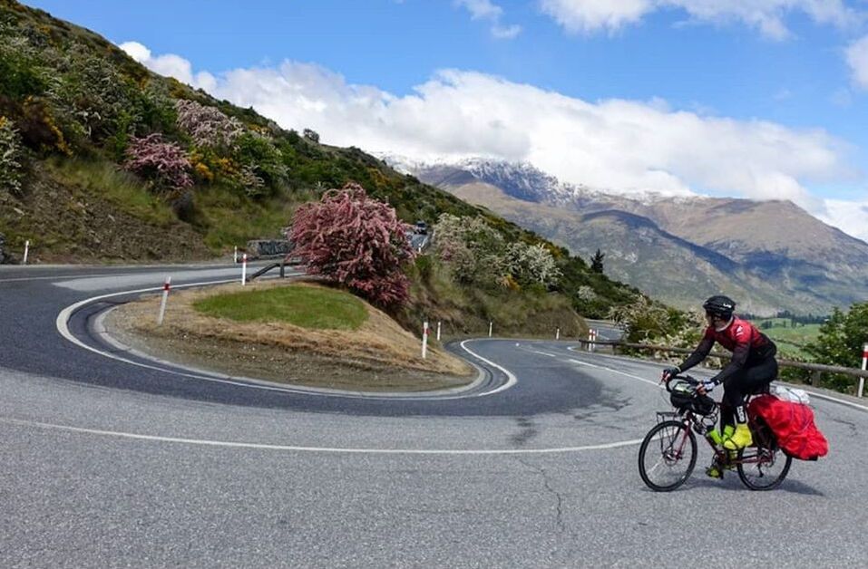 Nuova Zelanda in bicicletta Wanaka Lake